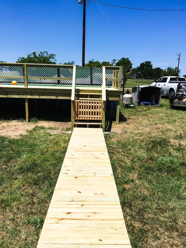 J.W. Key Painting and Remodeling - Pool decking