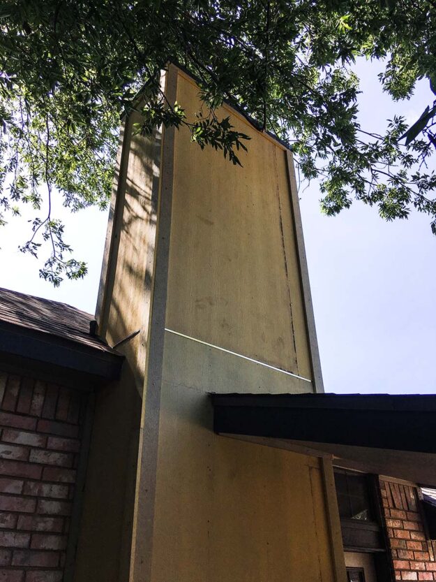 J.W. Key Painting and Remodeling - Wooden Chimney