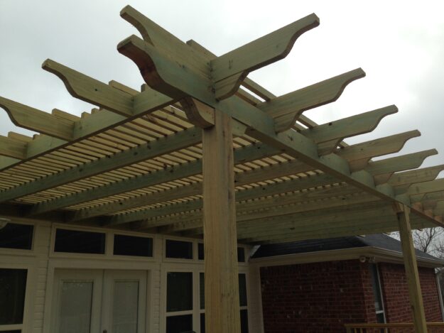 J.W. Key Painting and Remodeling - Patio - Deck Addition - Pergola